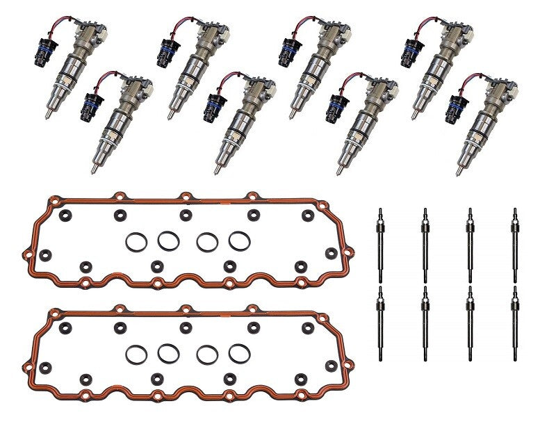 6.0L Power Stroke Injector Set 2003-2007 - Remanufactured Direct-Fit Diesel Replacement