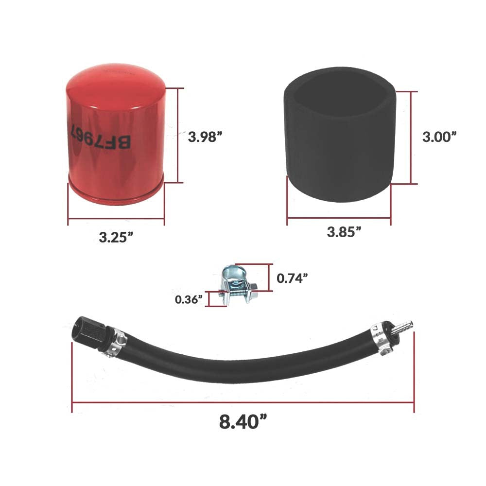 6.7L Power Stroke Fuel Filter - New Direct-Fit Diesel Replacement