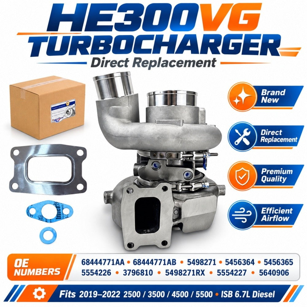 6.7L Cummins Turbocharger 2019-2022 - Remanufactured Direct-Fit Diesel Replacement
