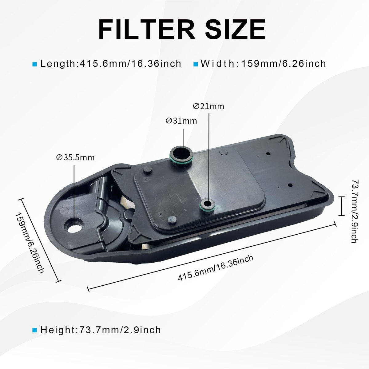 6.7L Cummins CCV Filter - New Direct-Fit Diesel Replacement