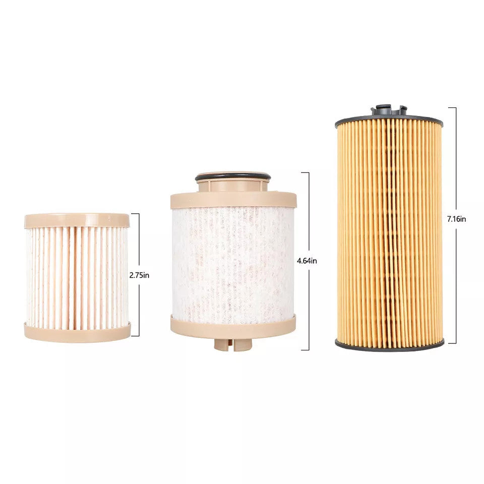 6.0L Power Stroke Fuel Filter - New Direct-Fit Diesel Replacement
