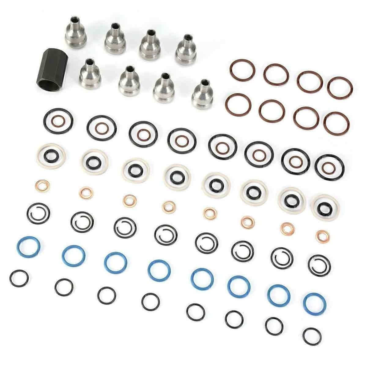 6.0L Power Stroke Injector Seal Kit - New Direct-Fit Diesel Replacement