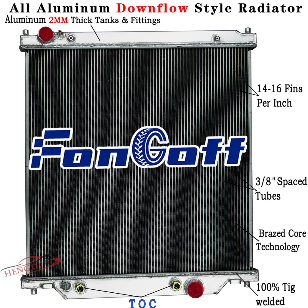 6.0L Power Stroke Radiator 2003-2007 - New Direct-Fit Diesel Replacement
