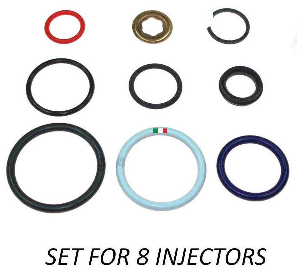 6.0L Power Stroke Injector Seal Kit - New Direct-Fit Diesel Replacement