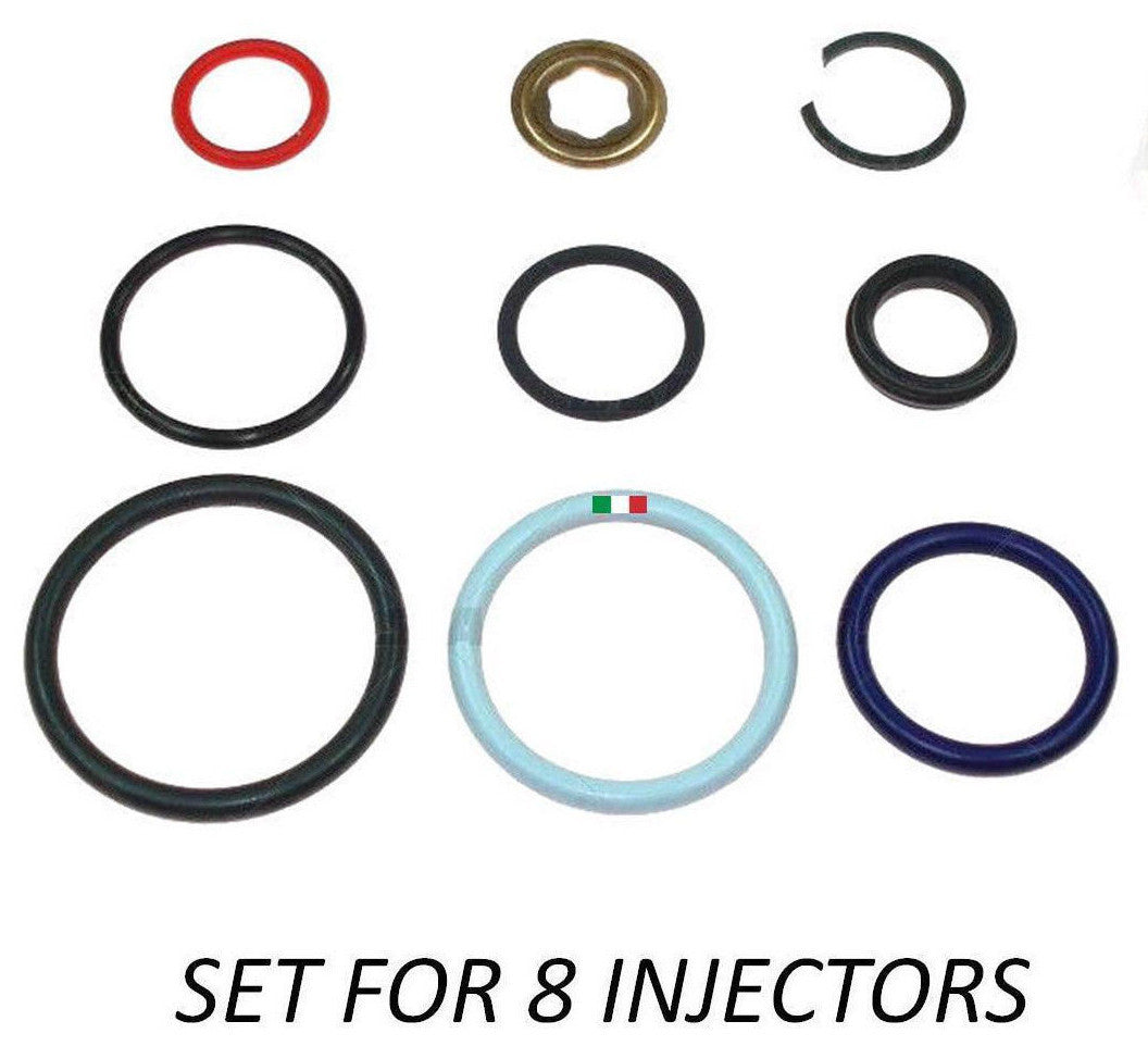 6.0L Power Stroke Injector Seal Kit - New Direct-Fit Diesel Replacement