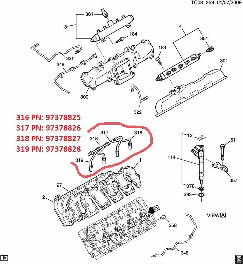 LLY Duramax Injector Line 2004 - New Direct-Fit Diesel Replacement