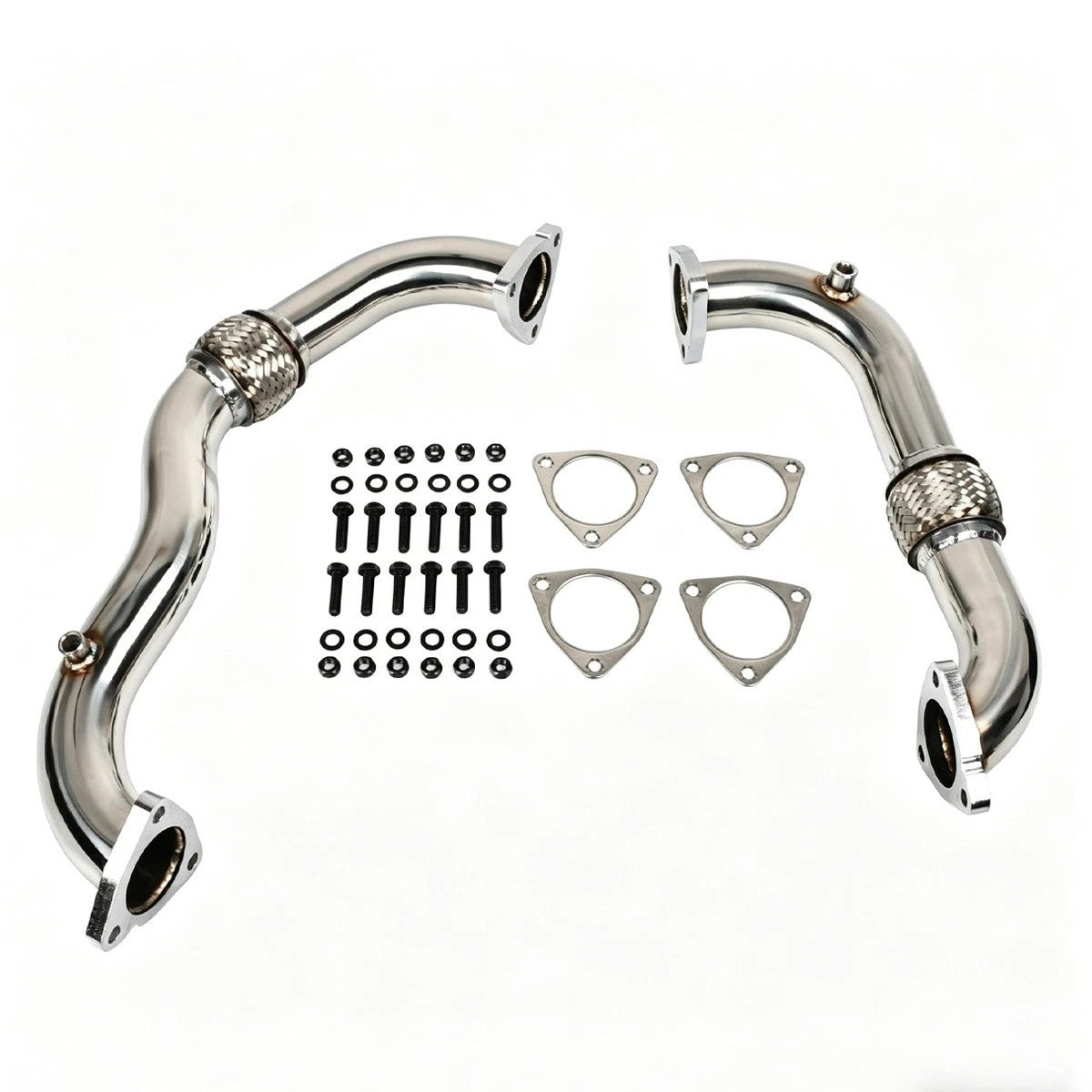 6.4L Power Stroke Up-Pipe Kit 2008-2010 - New Direct-Fit Diesel Replacement