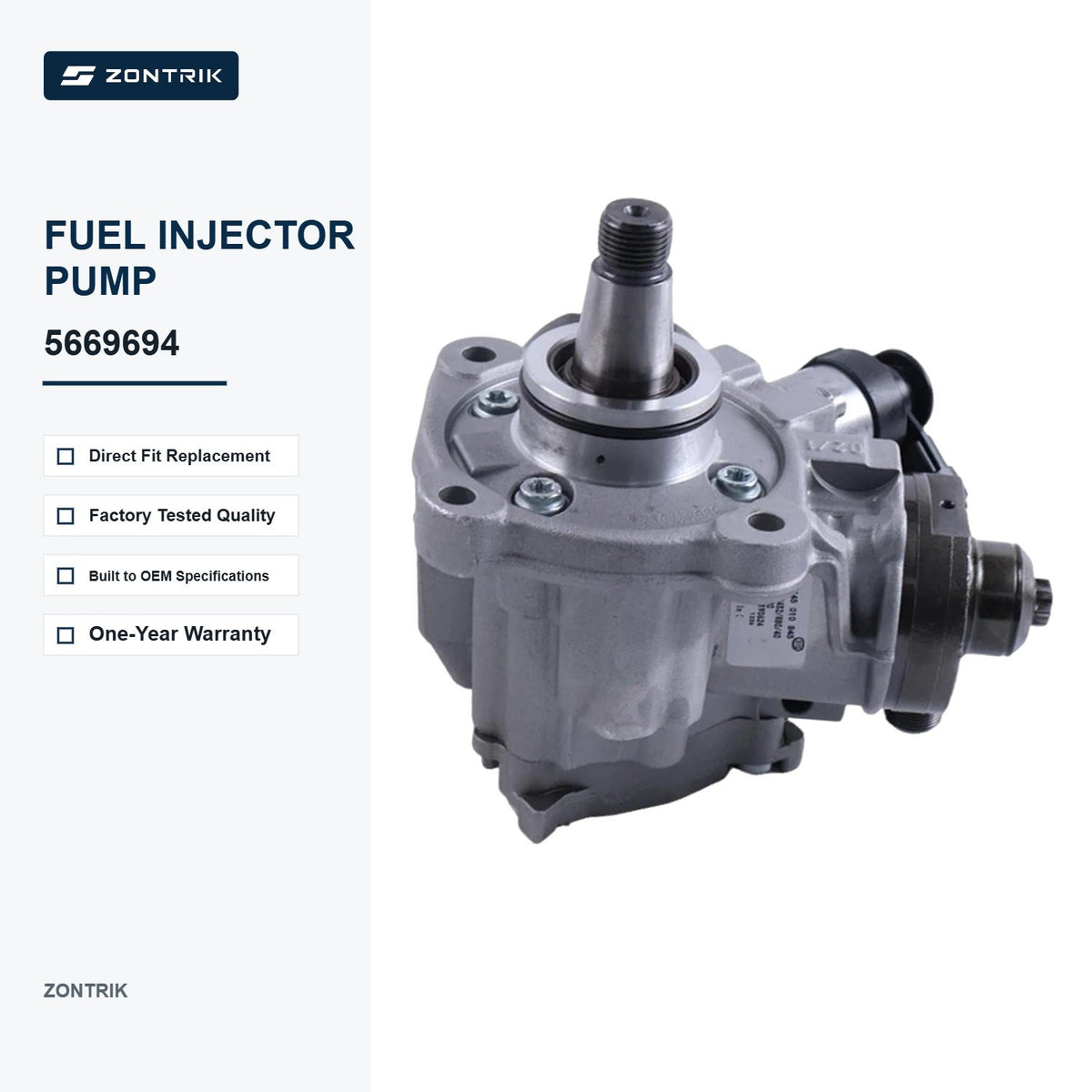 6.7L Cummins Injection Pump - Remanufactured Direct-Fit Diesel Replacement