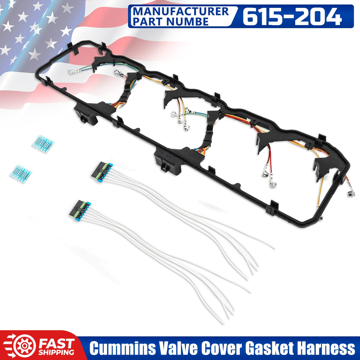 6.7L Cummins Valve Cover Gasket - New Direct-Fit Diesel Replacement