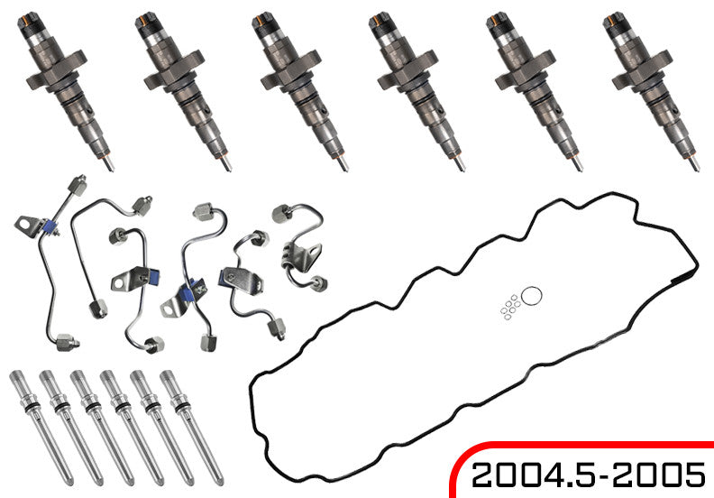 5.9L Cummins Injector Set 2004 - Remanufactured Direct-Fit Diesel Replacement