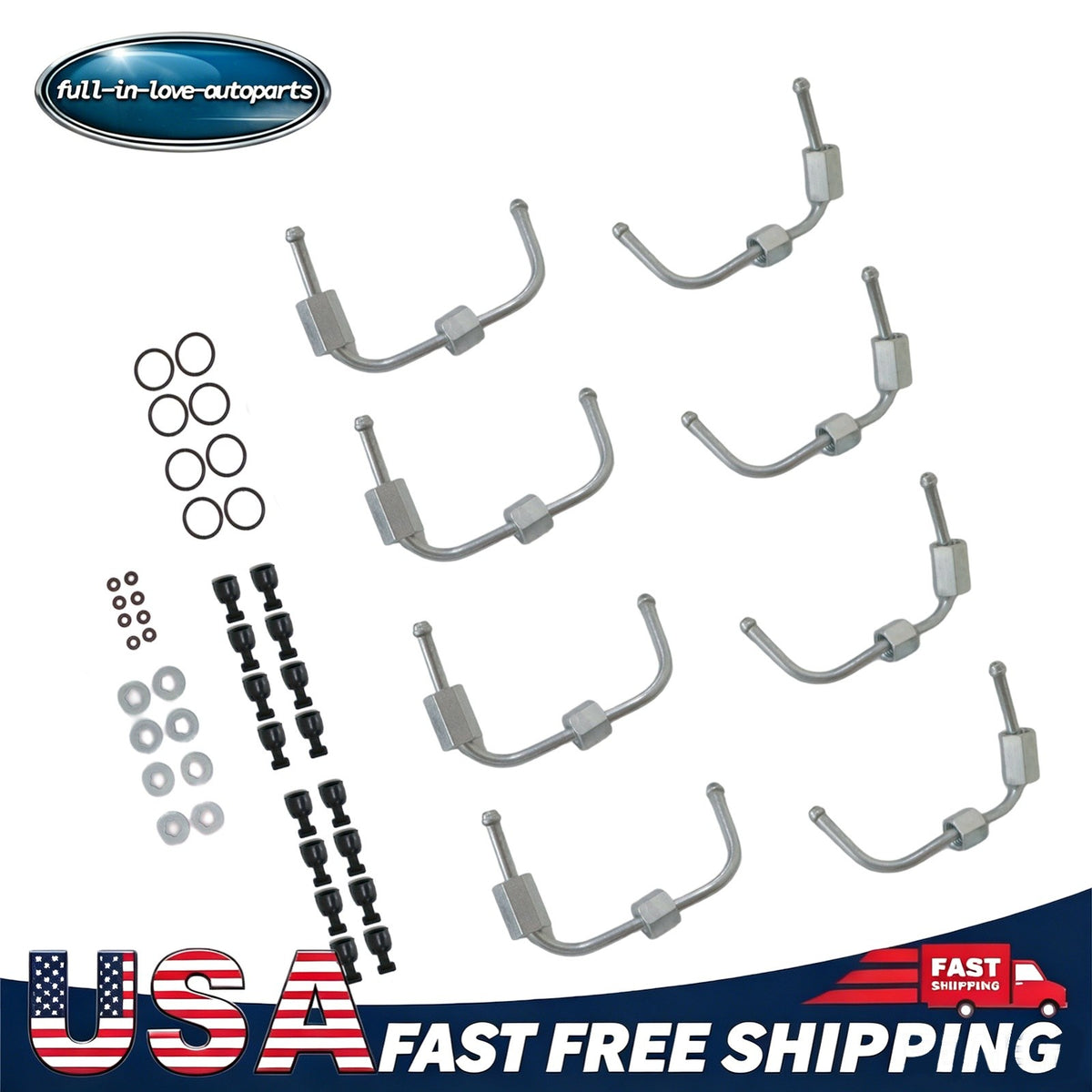 6.7L Power Stroke Injector Line 2011-19 - New Direct-Fit Diesel Replacement