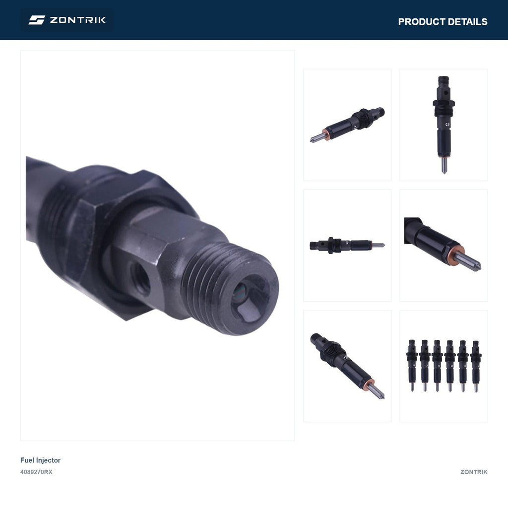 5.9L Cummins Injector Set - Remanufactured Direct-Fit Diesel Replacement