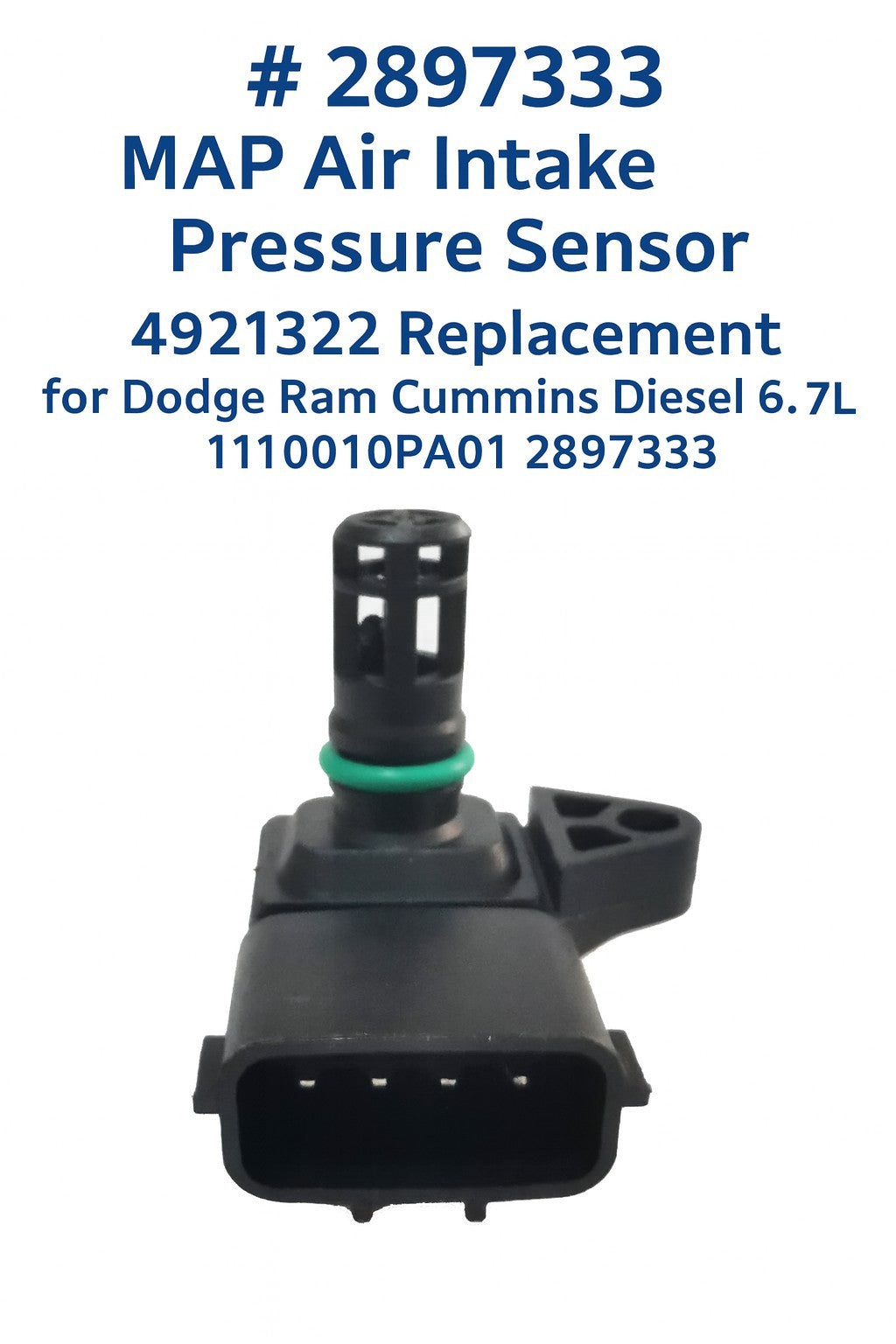 6.7L Cummins Diesel Sensor 2007 - New Direct-Fit Diesel Replacement