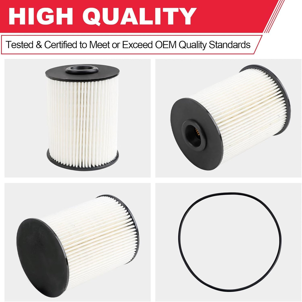5.9L Cummins Fuel Filter 2000-2009 - New Direct-Fit Diesel Replacement