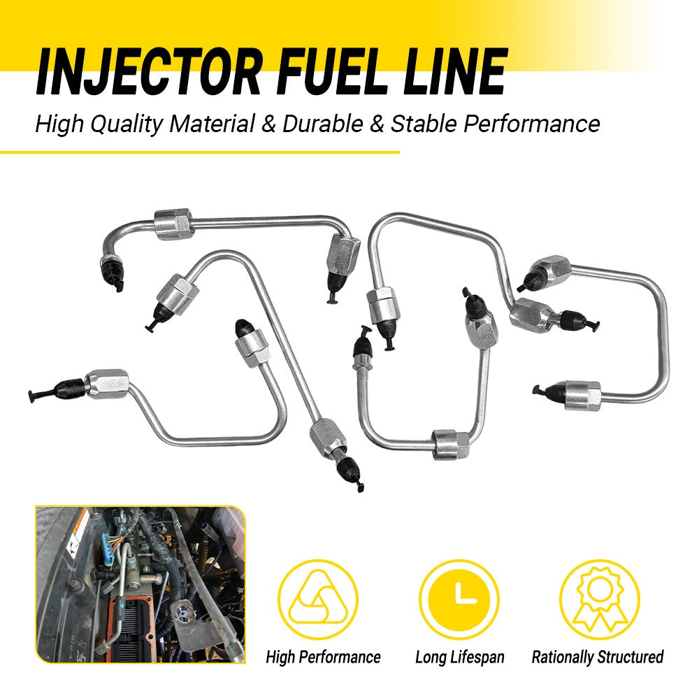 6.7L Cummins Injector Set 2007-2018 - Remanufactured Direct-Fit Diesel Replacement
