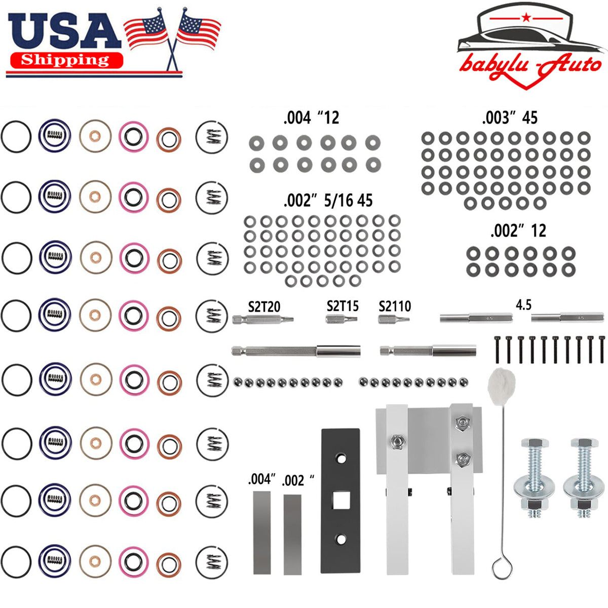 7.3L Power Stroke Injector Set - Remanufactured Direct-Fit Diesel Replacement