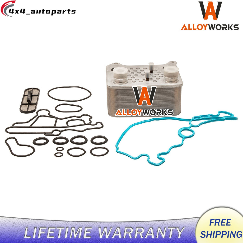 6.0L Power Stroke Oil Cooler 2003-2010 - New Direct-Fit Diesel Replacement