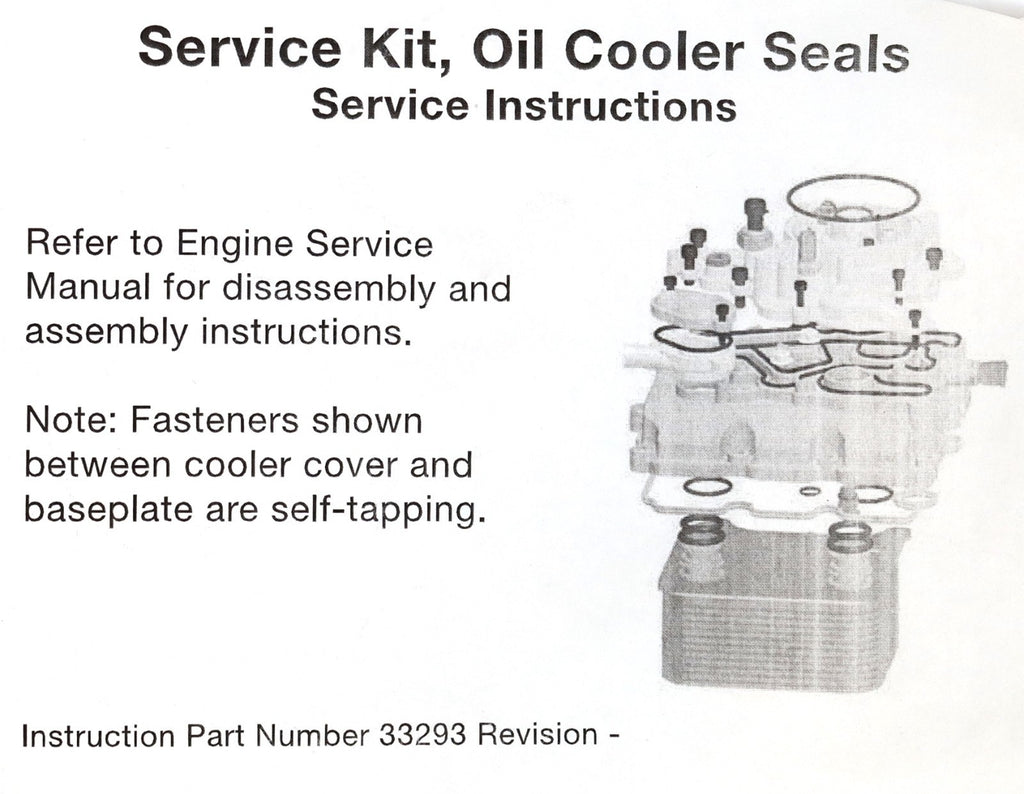 6.0L Power Stroke Oil Cooler 2003-2007 - New Direct-Fit Diesel Replacement
