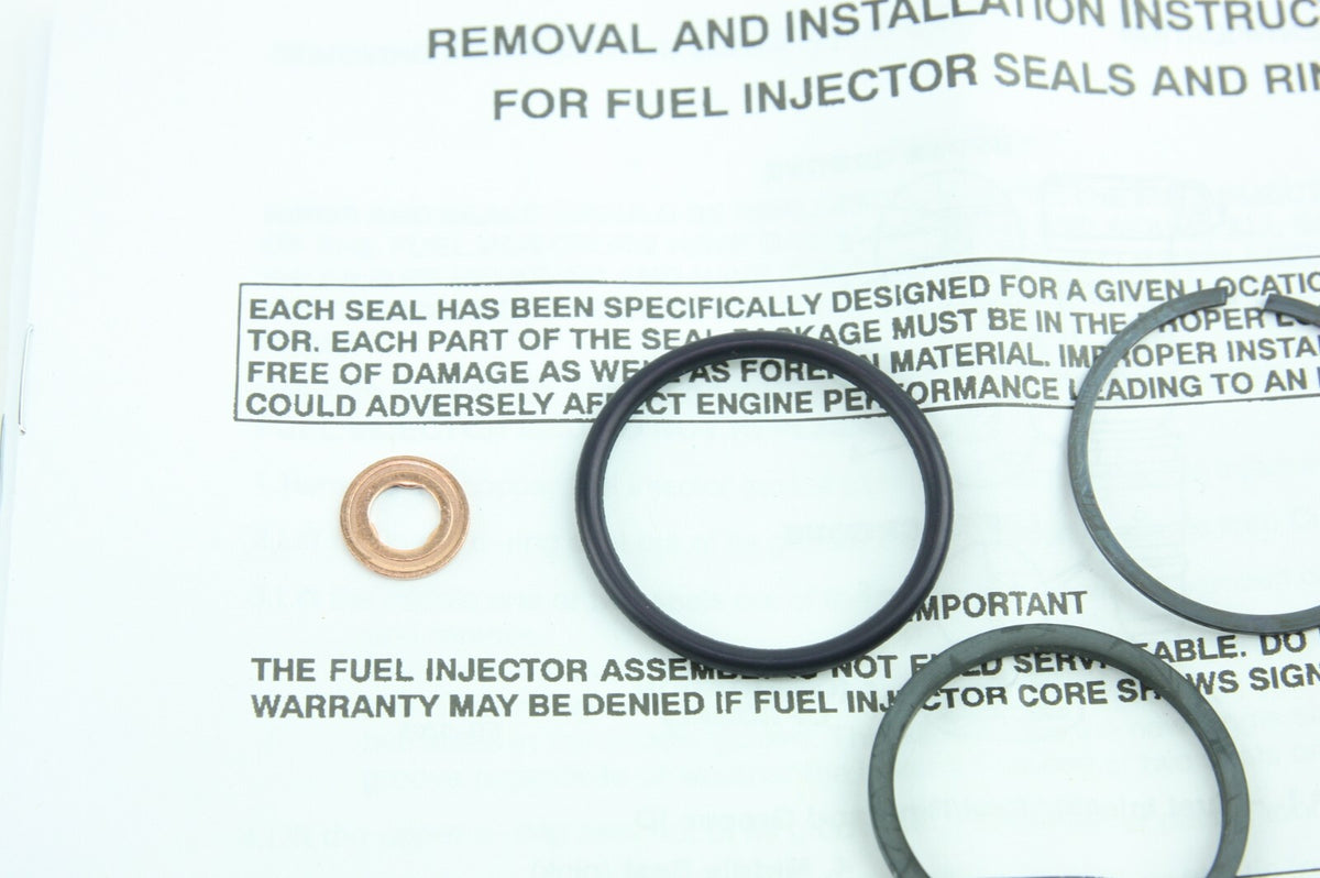 7.3L Power Stroke Injector Seal Kit - New Direct-Fit Diesel Replacement