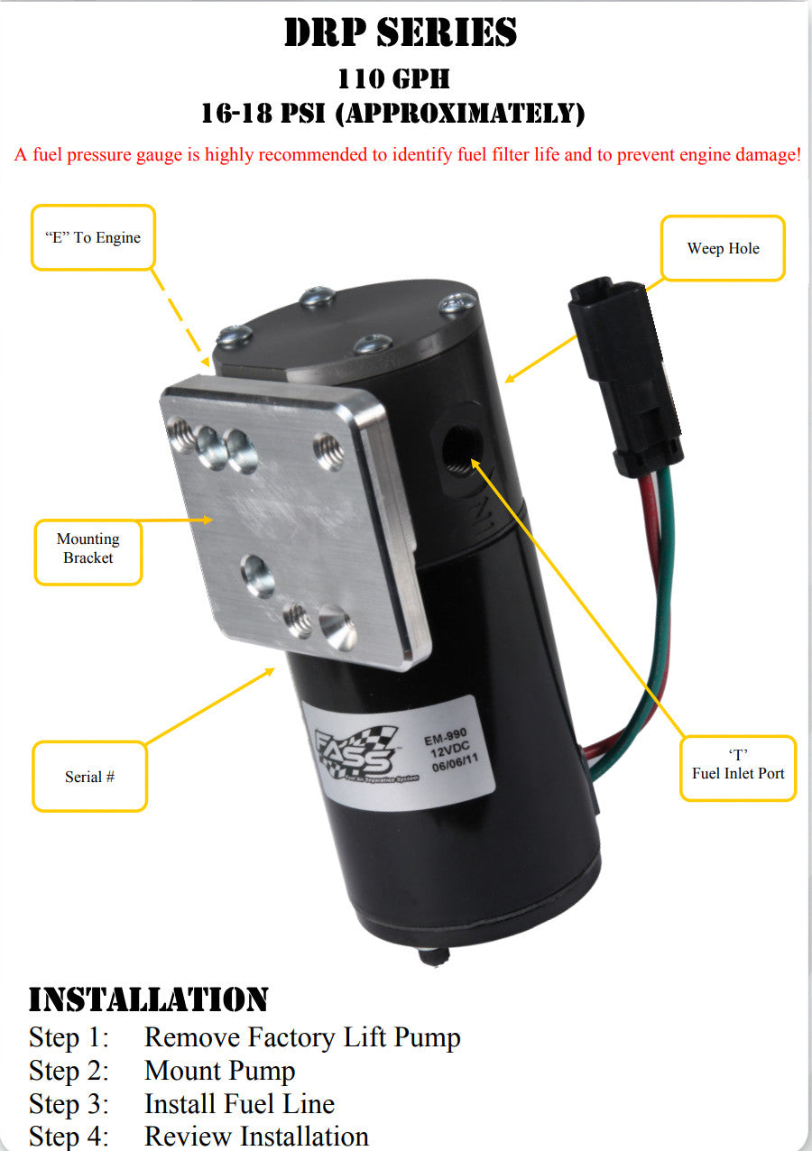 5.9L Cummins Lift Pump 2003-2004 - New Direct-Fit Diesel Replacement