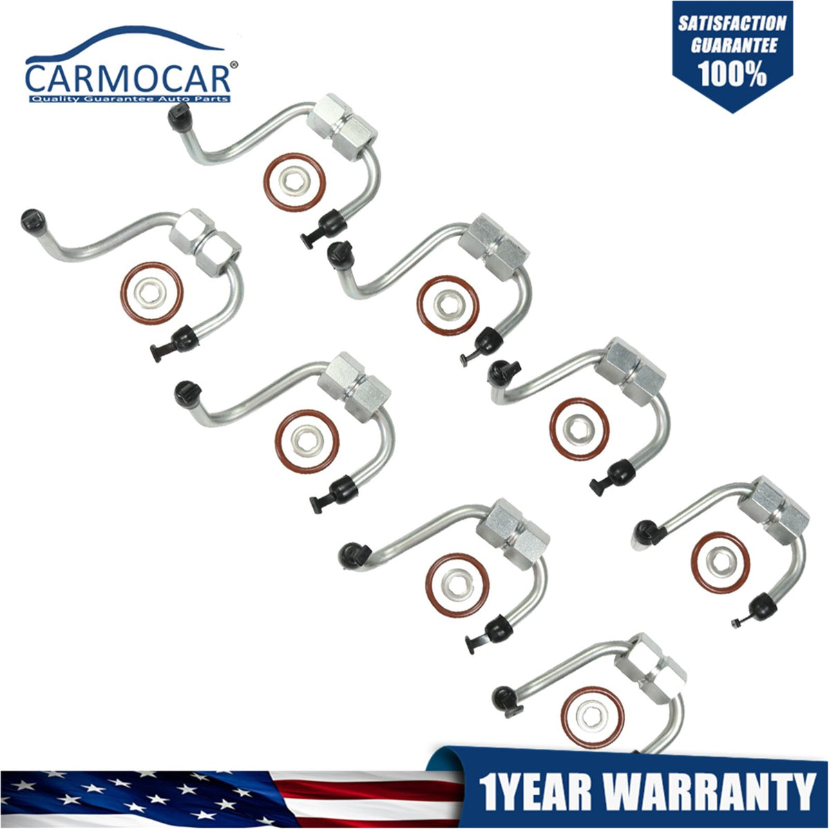 6.4L Power Stroke Injector Set - Remanufactured Direct-Fit Diesel Replacement