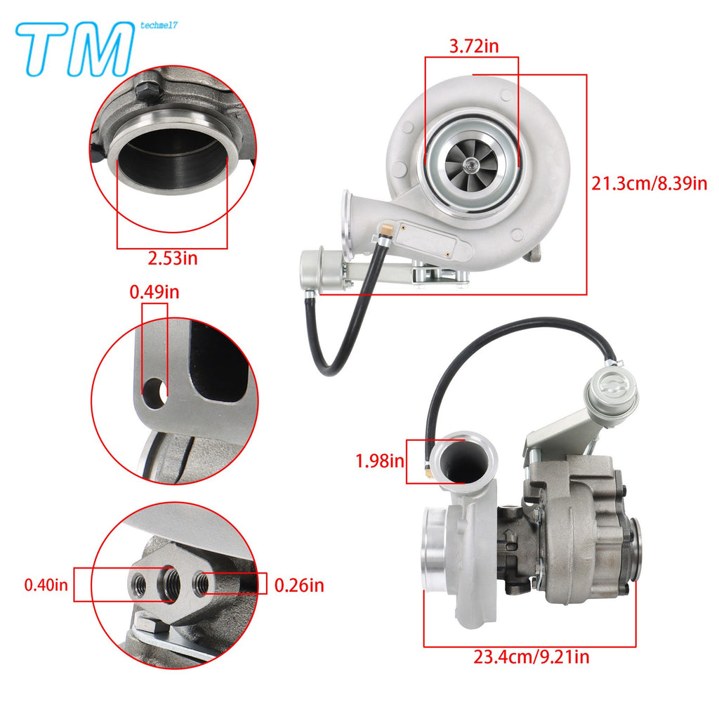 5.9L Cummins Turbocharger 1994-98 - Remanufactured Direct-Fit Diesel Replacement
