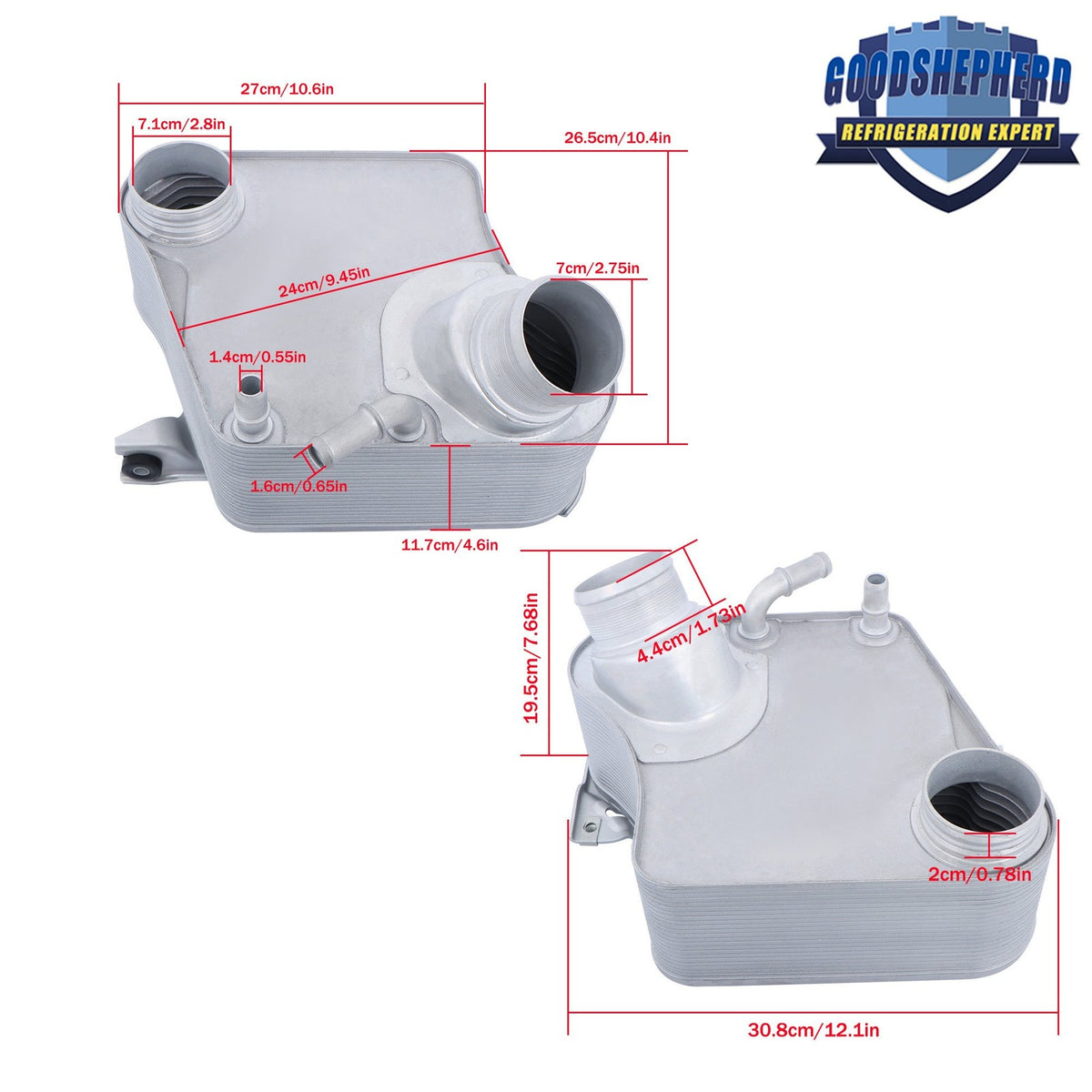 6.7L Power Stroke Intercooler - New Direct-Fit Diesel Replacement