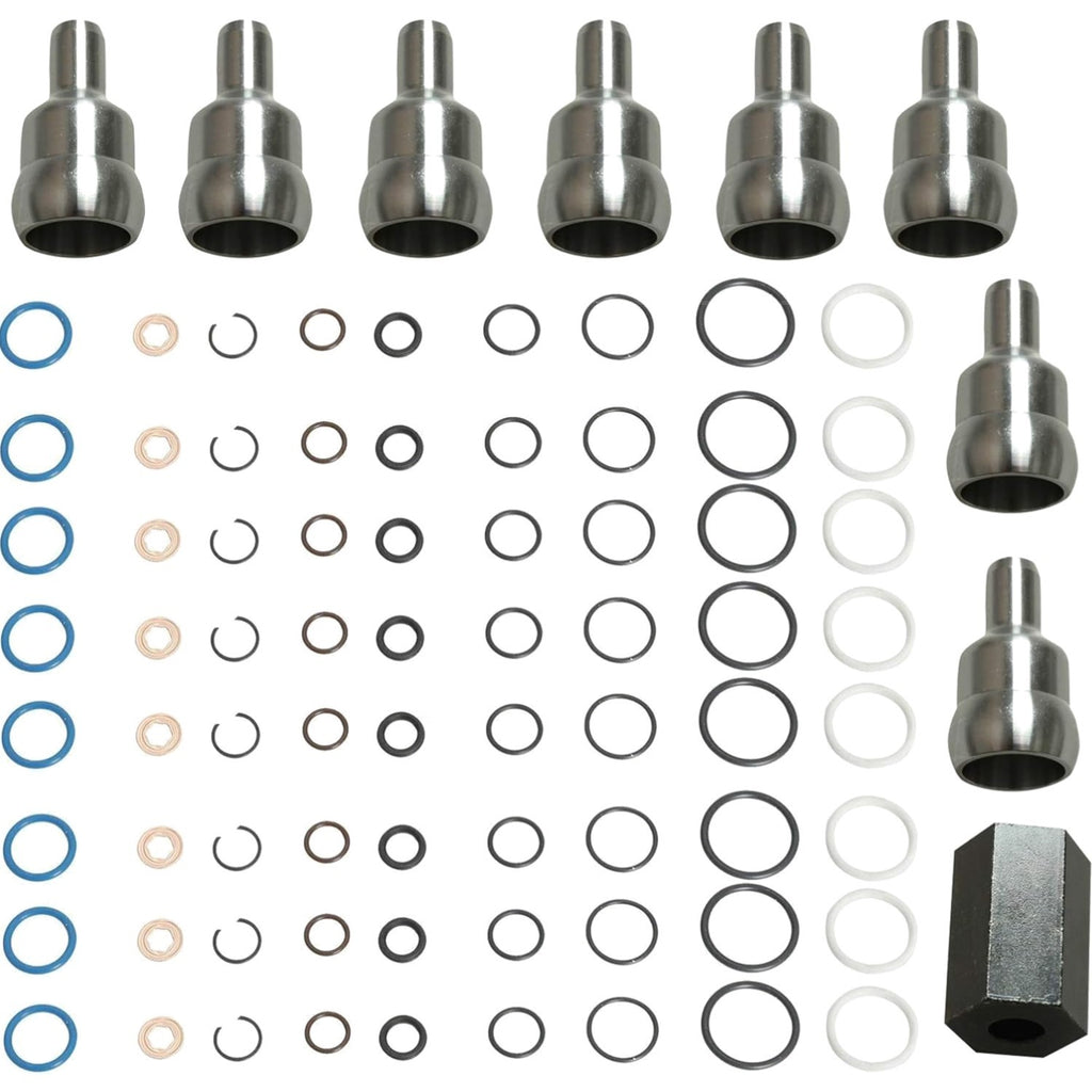 6.0L Power Stroke Injector Seal Kit - New Direct-Fit Diesel Replacement