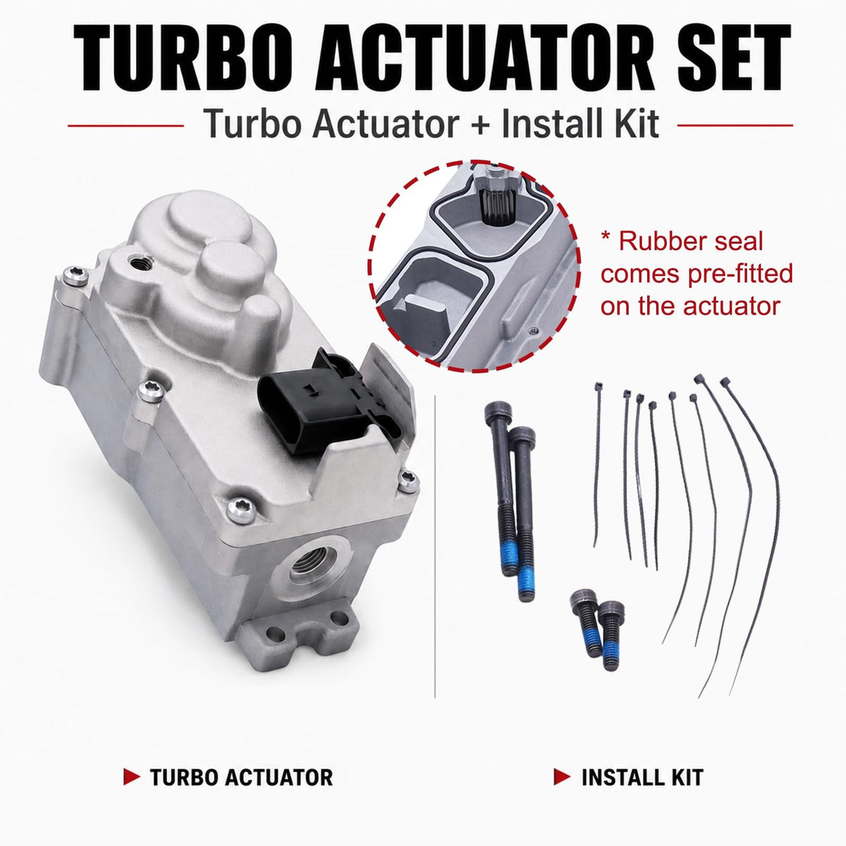 5.9L Cummins Turbo Actuator - Remanufactured Direct-Fit Diesel Replacement