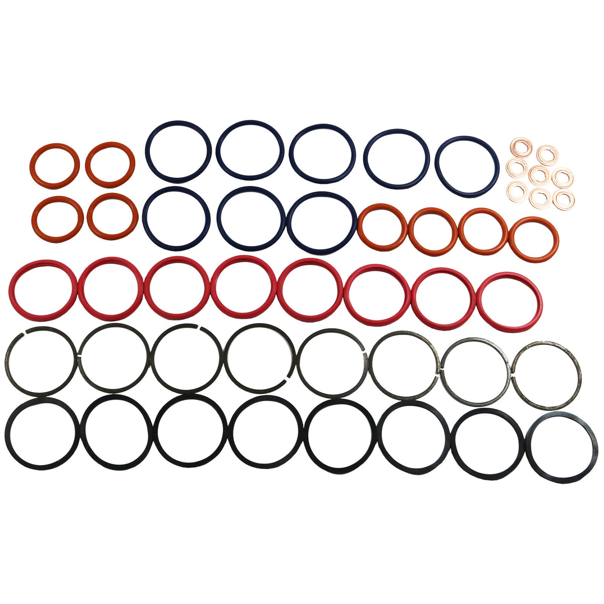 7.3L Power Stroke Injector Seal Kit - New Direct-Fit Diesel Replacement
