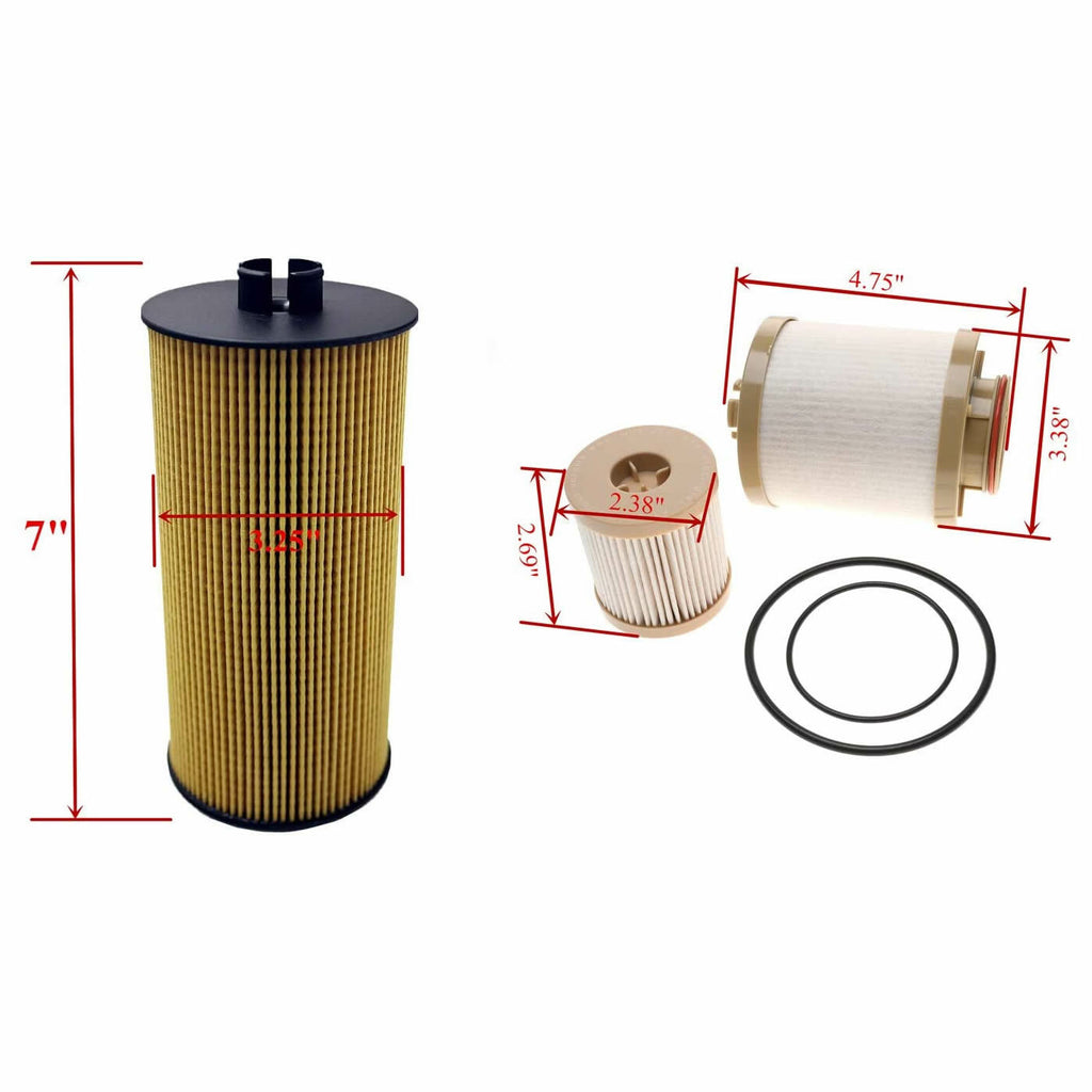 6.0L Power Stroke Fuel Filter - New Direct-Fit Diesel Replacement