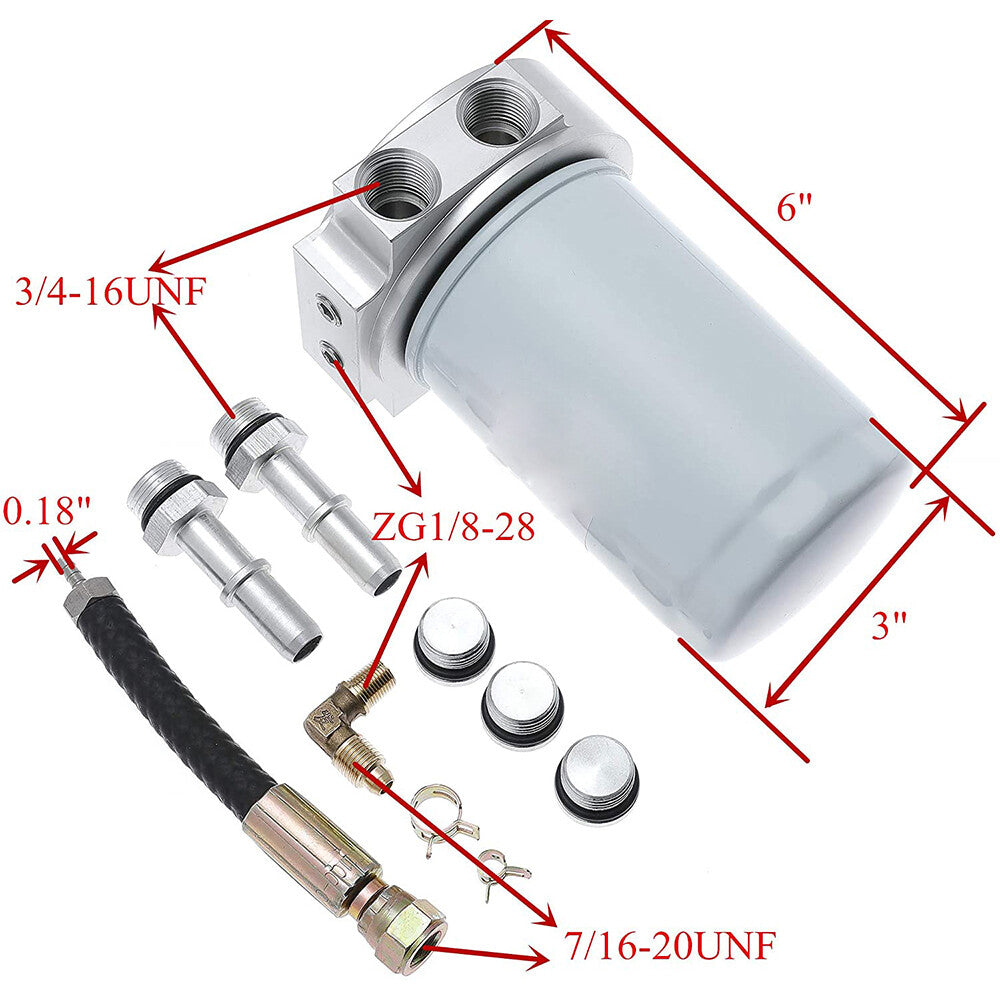 6.7L Power Stroke Fuel Filter 2011-22 - New Direct-Fit Diesel Replacement