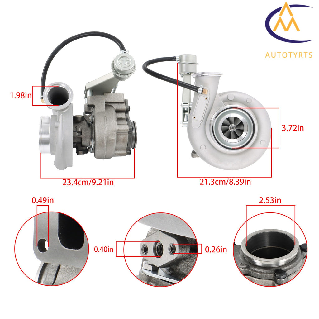 5.9L Cummins Turbocharger 1994-1998 - Remanufactured Direct-Fit Diesel Replacement