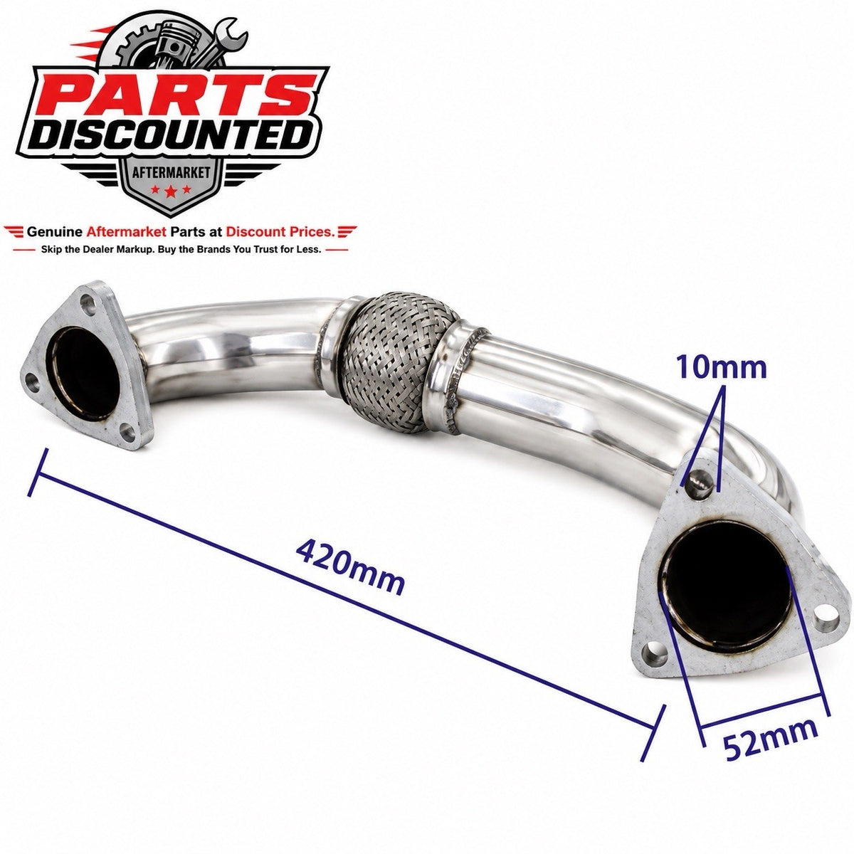 6.4L Power Stroke Up-Pipe Kit - New Direct-Fit Diesel Replacement