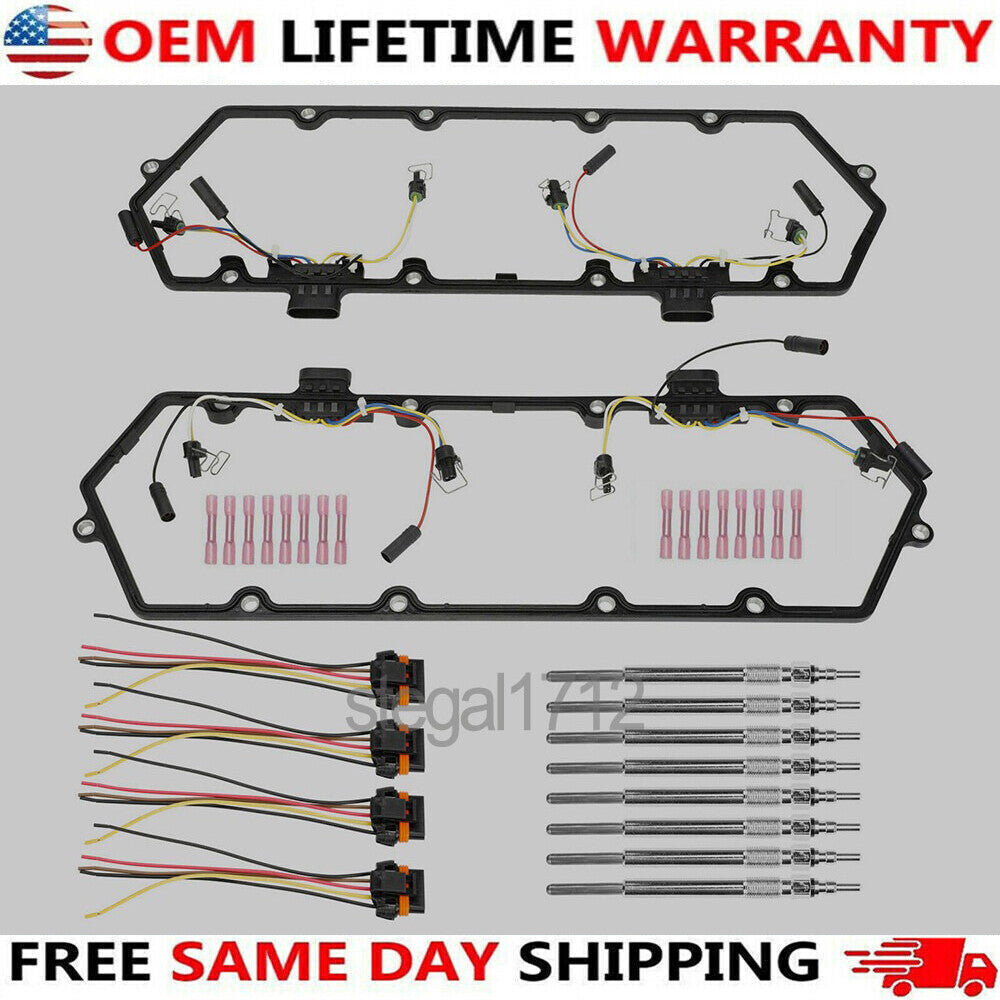 7.3L Power Stroke Glow Plug - New Direct-Fit Diesel Replacement