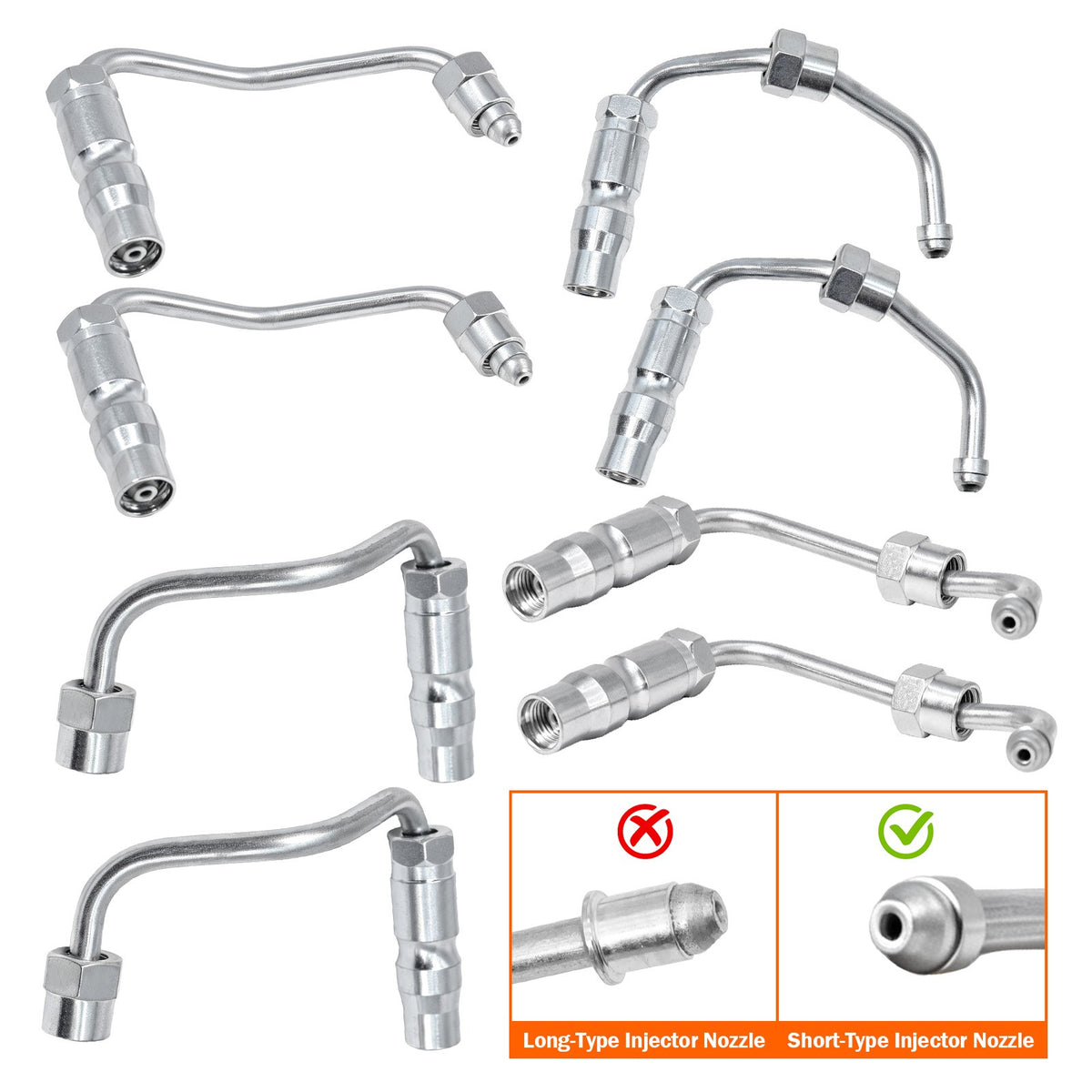 LB7 Duramax Injector Line - New Direct-Fit Diesel Replacement