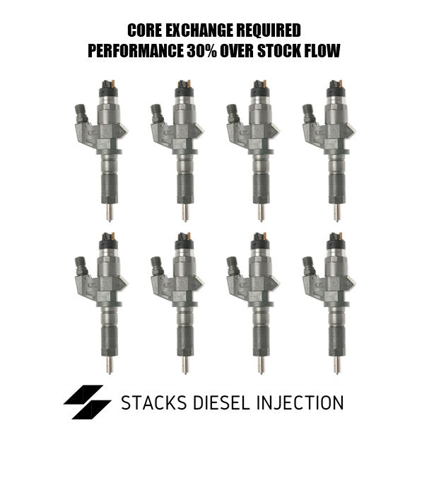 LB7 Duramax Injector Set 2001-2004 - Remanufactured Direct-Fit Diesel Replacement