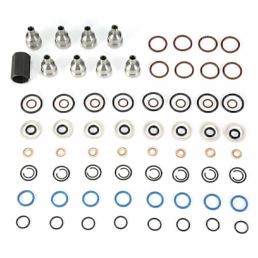 6.0L Power Stroke Injector Seal Kit - New Direct-Fit Diesel Replacement