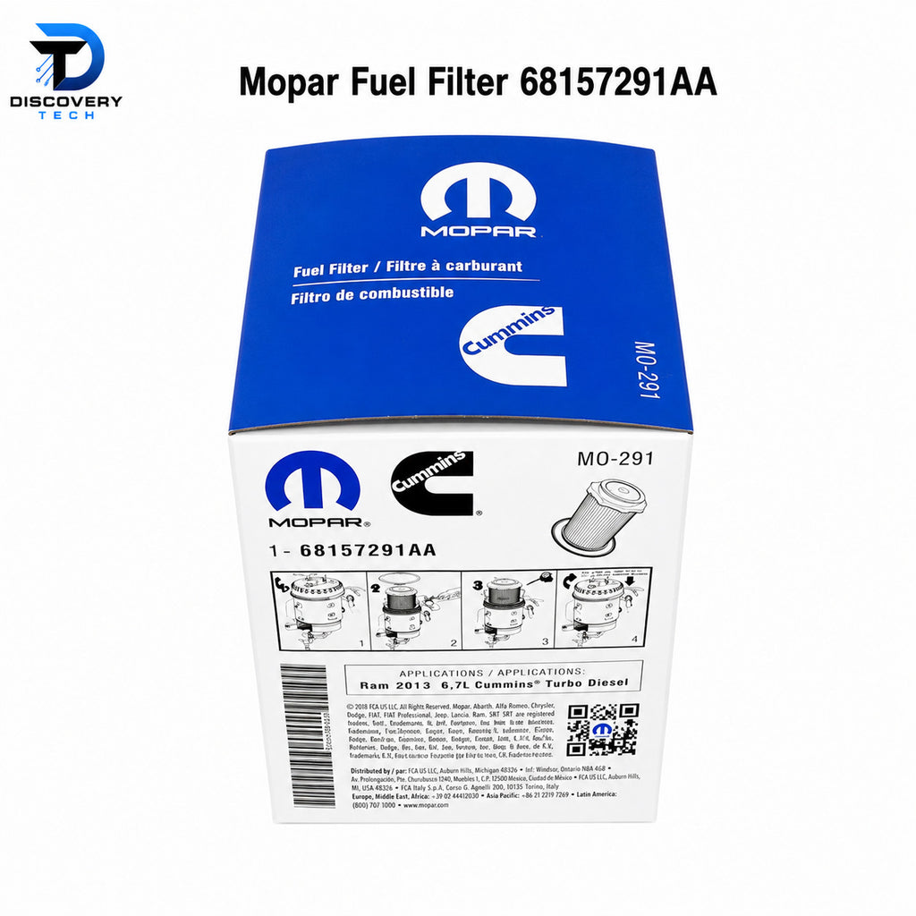 6.7L Cummins Fuel Filter 2019-2024 - New Direct-Fit Diesel Replacement