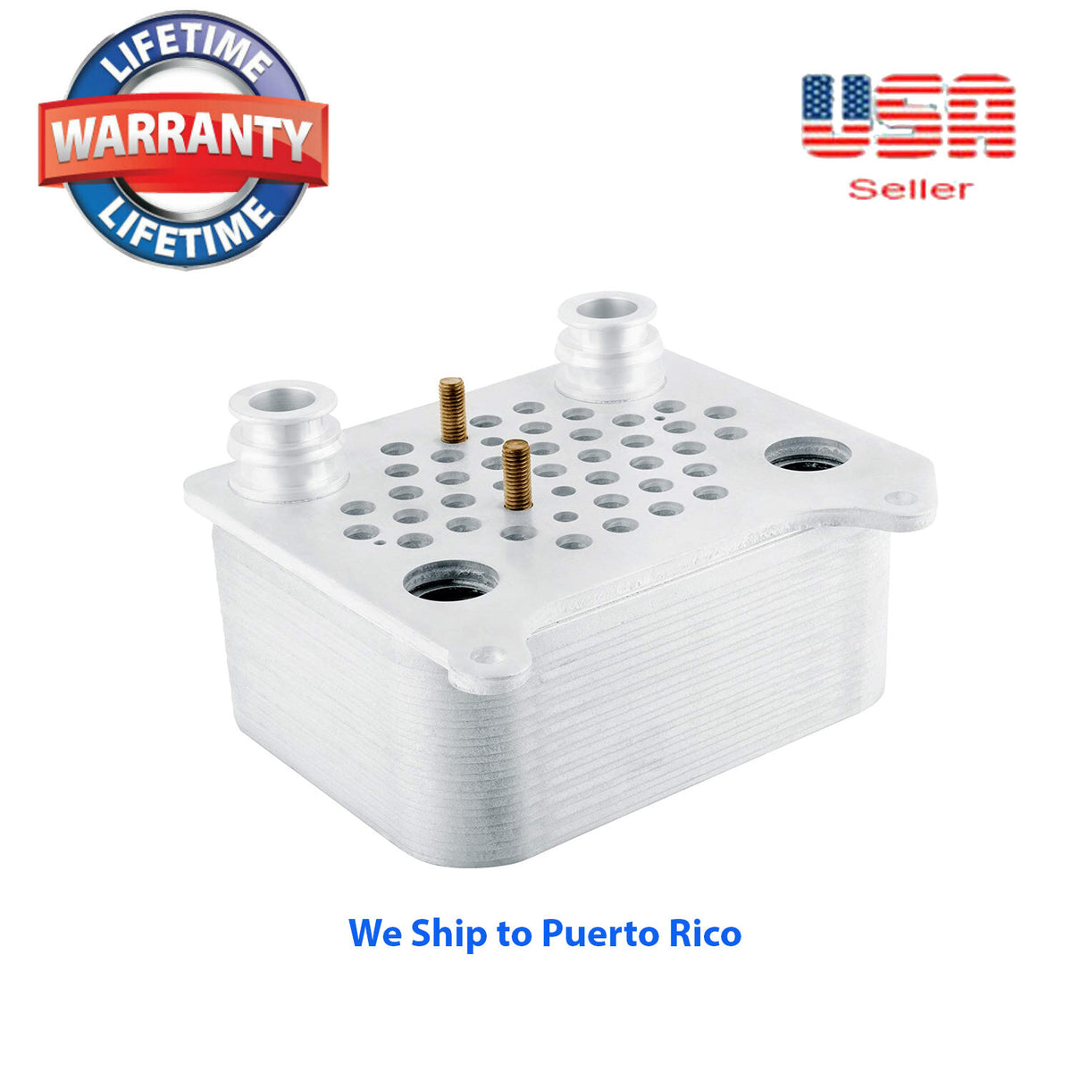 6.0L Power Stroke Oil Cooler - New Direct-Fit Diesel Replacement