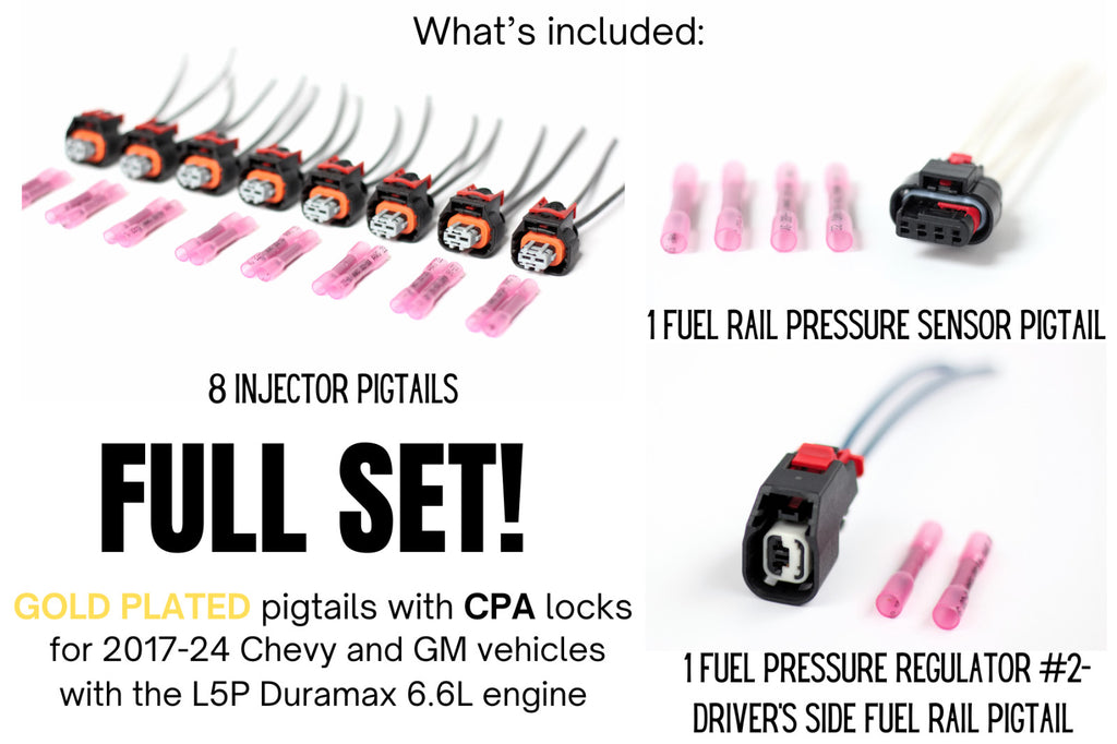 L5P Duramax Injector Set - Remanufactured Direct-Fit Diesel Replacement