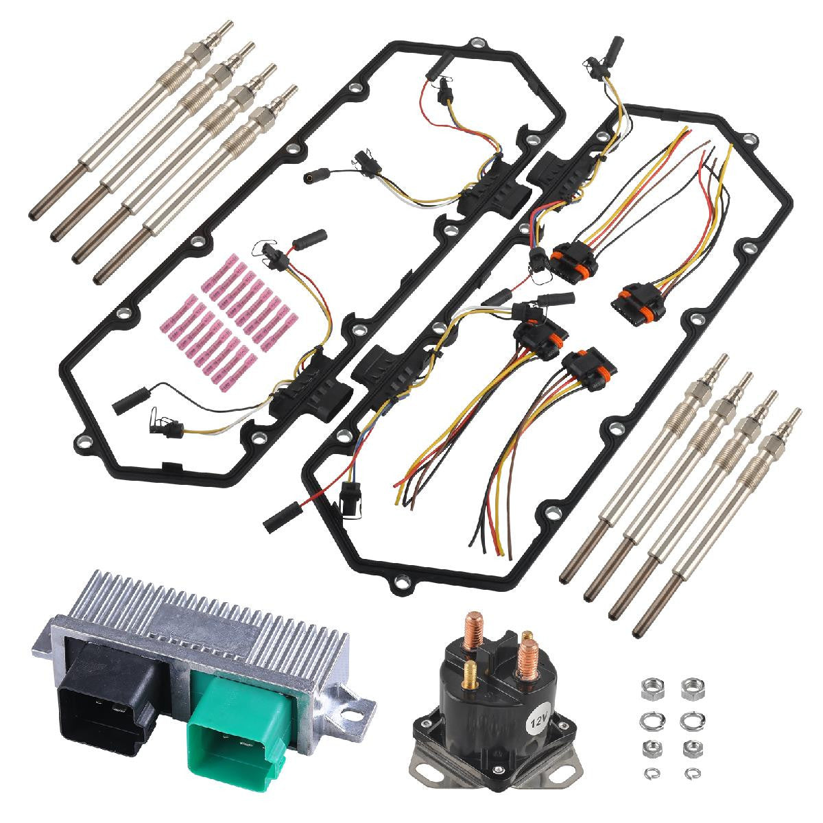 7.3L Power Stroke Glow Plug - New Direct-Fit Diesel Replacement
