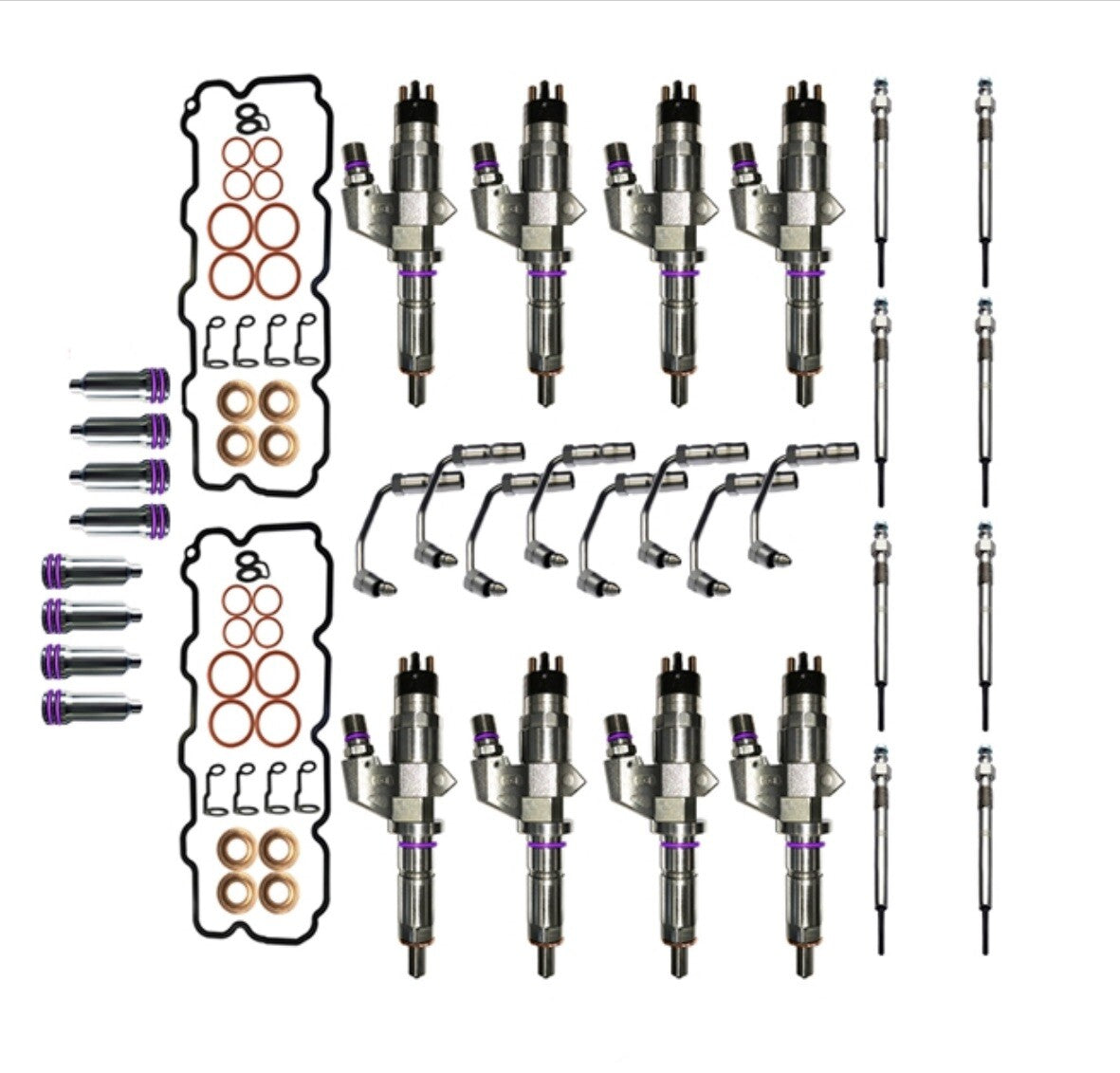 LB7 Duramax Injector Set 2001-2004 - Remanufactured Direct-Fit Diesel Replacement