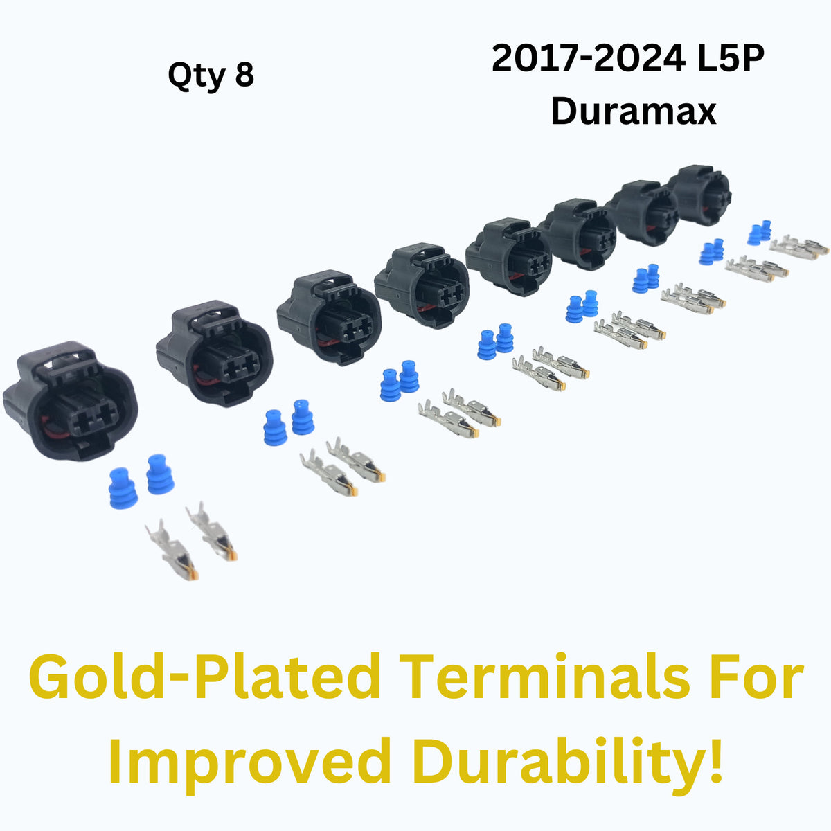 L5P Duramax Injector Set 2017-24 - Remanufactured Direct-Fit Diesel Replacement