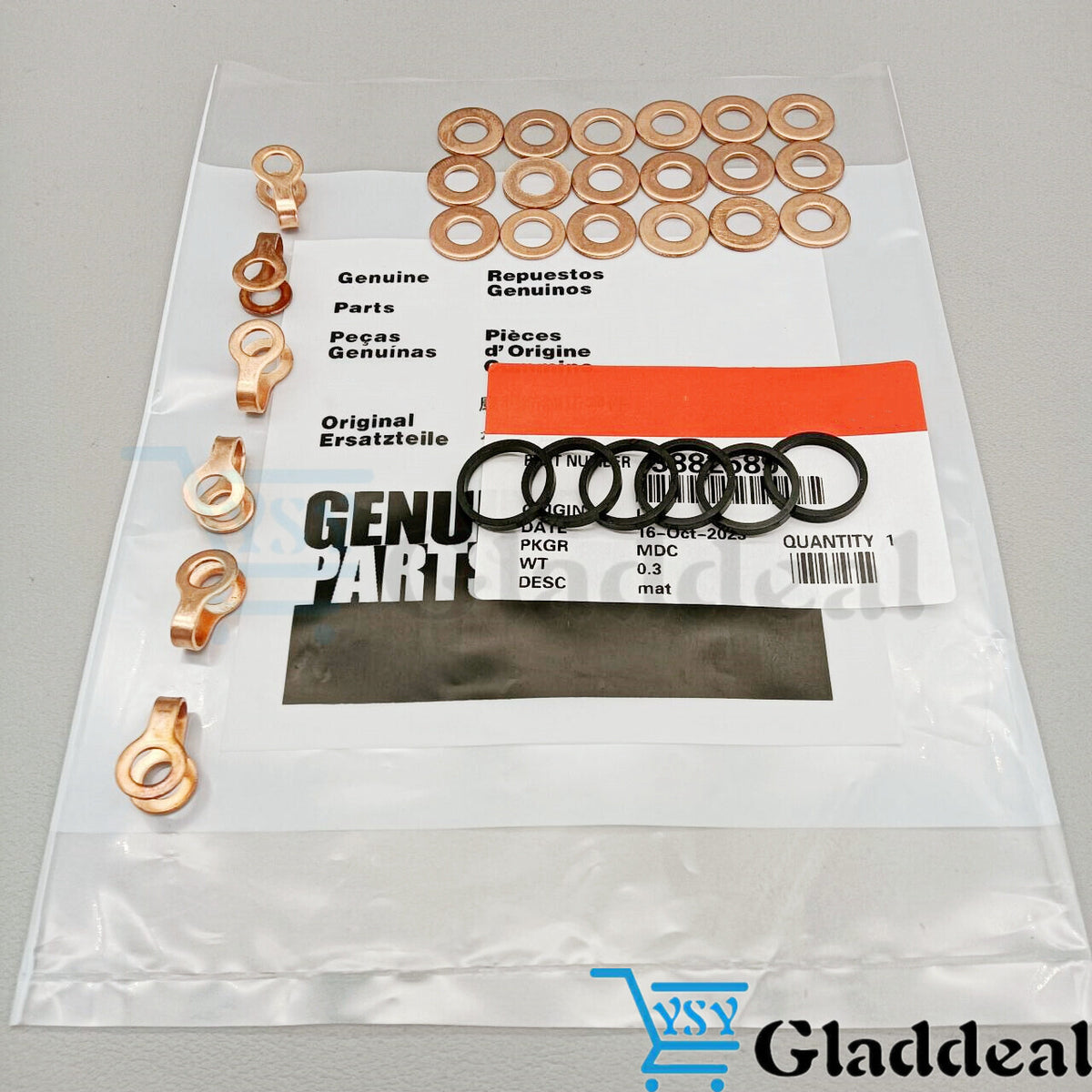 5.9L Cummins Injector Seal Kit - New Direct-Fit Diesel Replacement