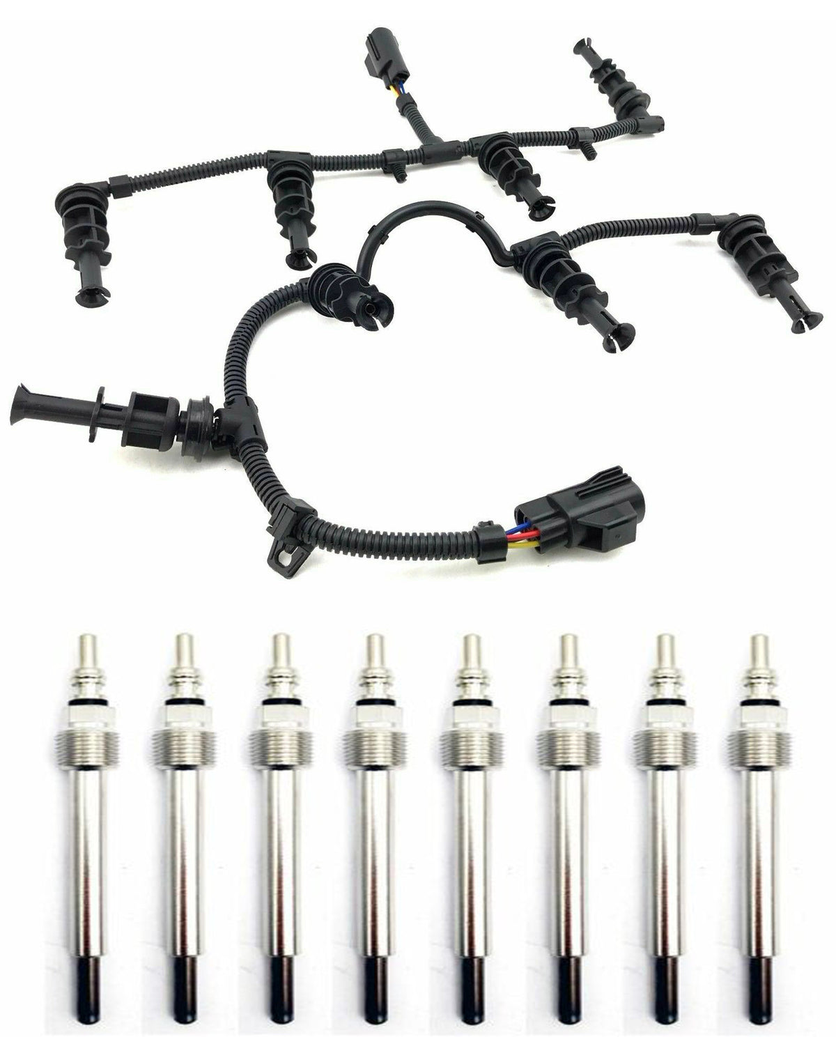 6.4L Power Stroke Glow Plug - New Direct-Fit Diesel Replacement