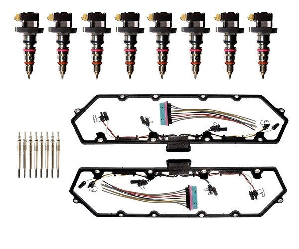 7.3L Power Stroke Injector Set - Remanufactured Direct-Fit Diesel Replacement