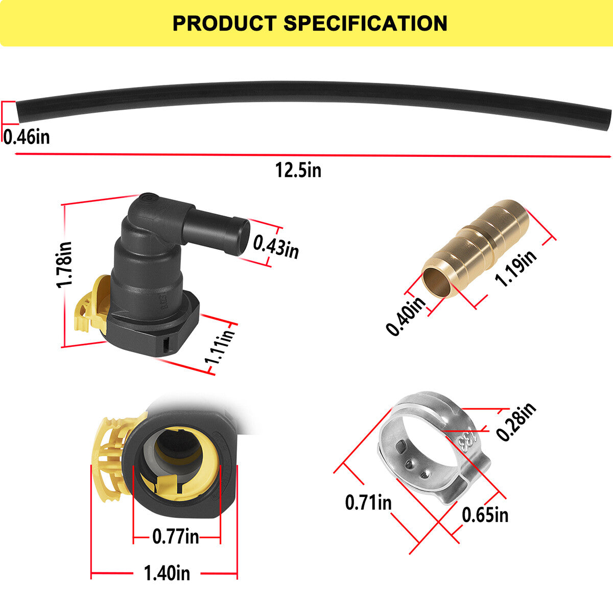 6.7L Power Stroke Fuel Filter - New Direct-Fit Diesel Replacement
