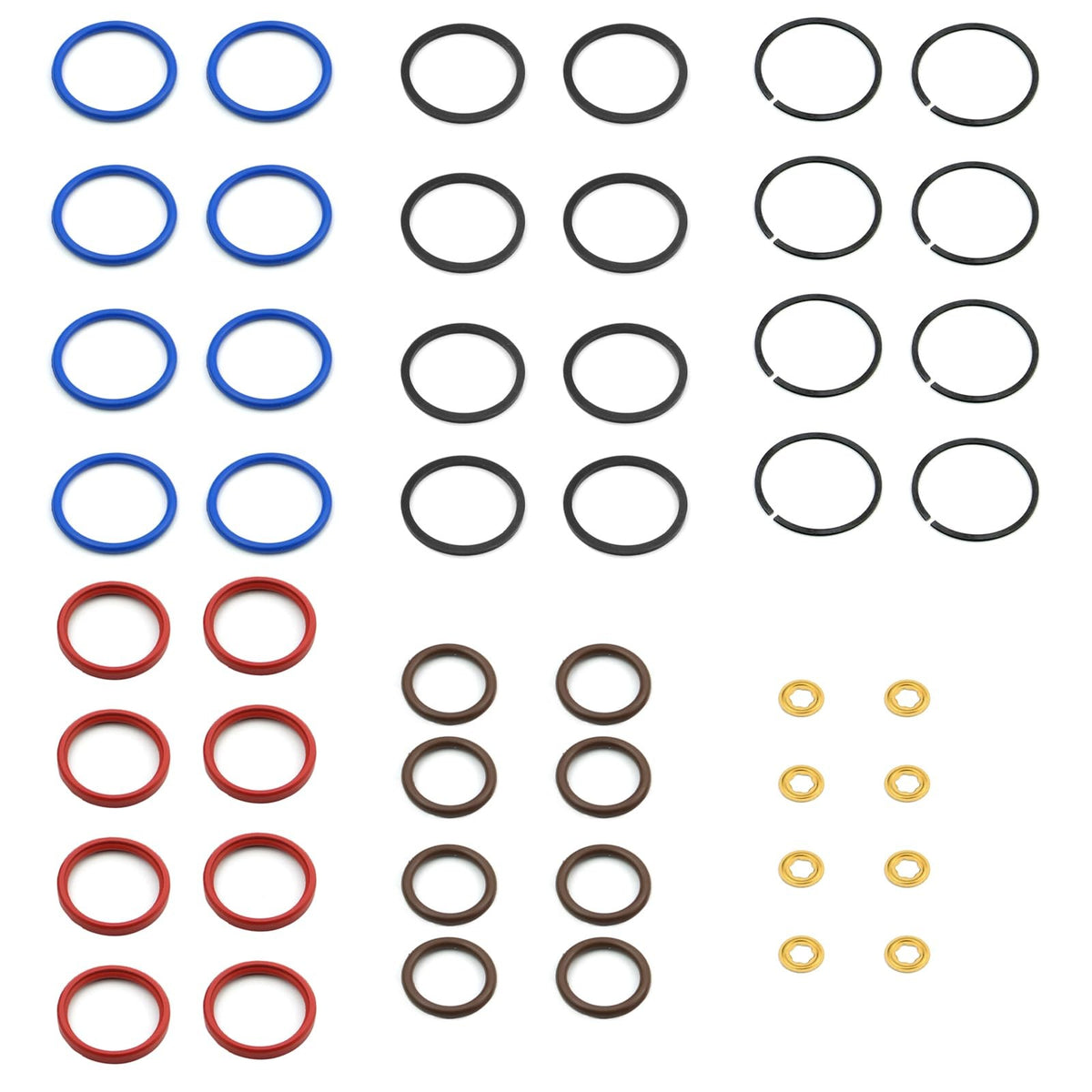 7.3L Power Stroke Injector Seal Kit 1994 - New Direct-Fit Diesel Replacement