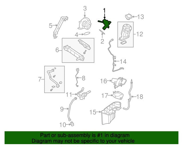 6.4L Power Stroke EGR Valve